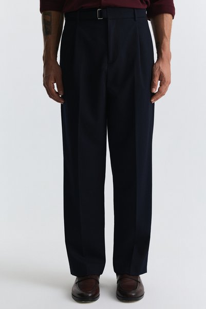 Antioch Belted Pleated Trousers