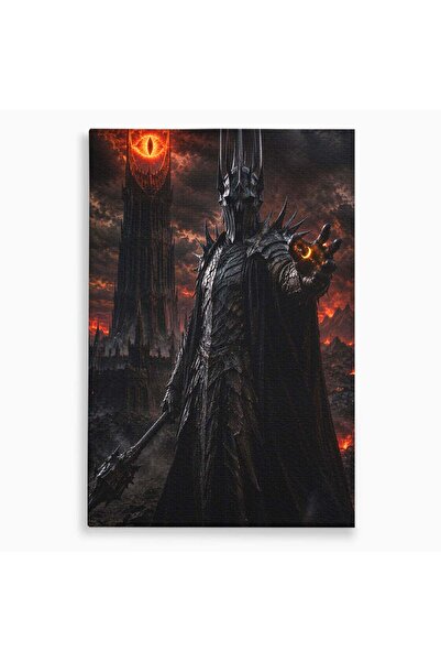 Luxcanva Tablou Canvas Stapanul Intunericului 100x150 cm pe Sasiu Lemn Sauron...