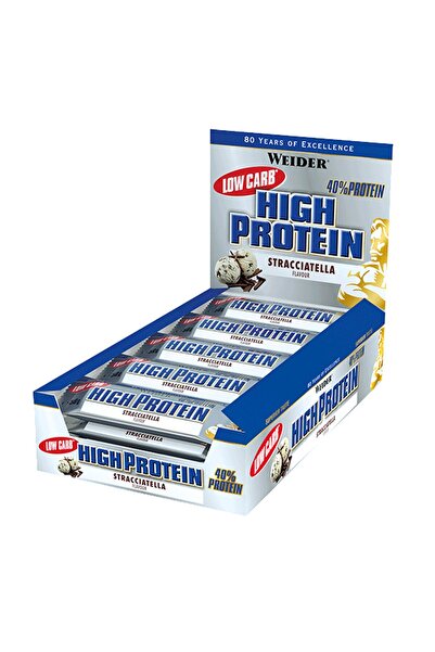 Weider Nutrition Μπάρα Υψηλής Πρωτεΐνης (24 x 50 γρ.) Στρατσιατέλα