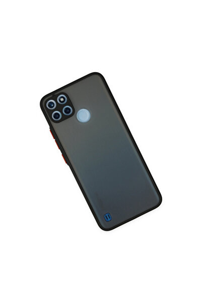 Realme C21Y Kılıf Montreal Silikon Kapak - Siyah Telefon kılıfı