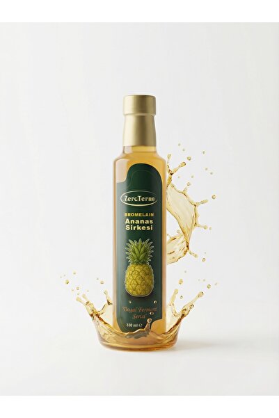 ZEROTERMO Bromelain Ananas Sirkesi (330 ml)