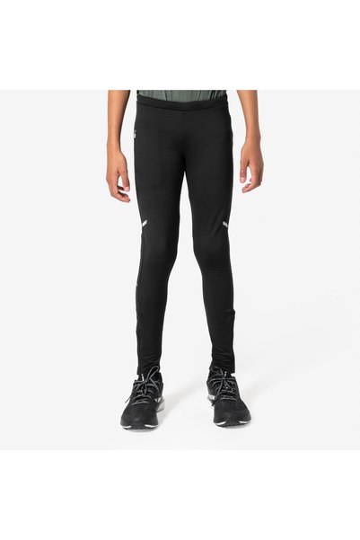 Decathlon Kiprun Çocuk Koşu Taytı - Siyah - Kiprun Warm +