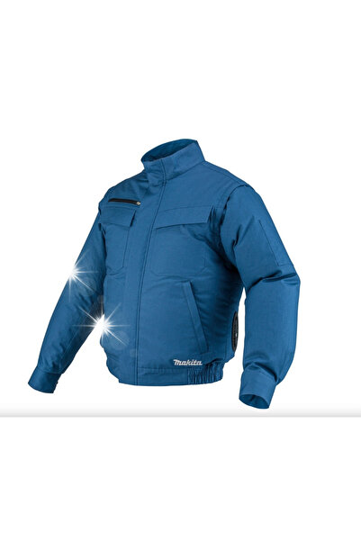 Makita Jachetă ventilată AKU DFJ312AL CXT LXT cu 2 ventilatoare, mărimea L