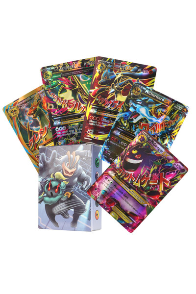 Choice 60MEGA 60/100Pcs English Pokemon Cards shining MEGA GX EX Vmax Vstar H...