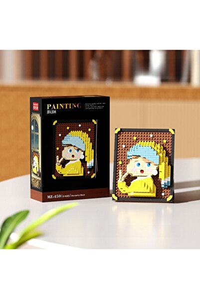 Choice NO BOX MZ-450 NEW Arrival World-famous Painting Assembly Building Bloc...