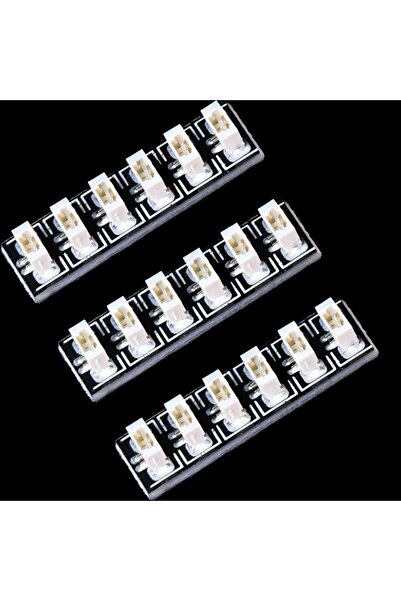Choice 6 Sockets LED Light Accessories 3 PCS/Pack For 0.8 mm 2-12 Pin Interfa...