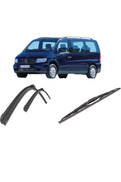 Bosch Set de 3 ștergătoare MERCEDES-BENZ V-CLASS Van (638/2) 1996-2003, parbr...