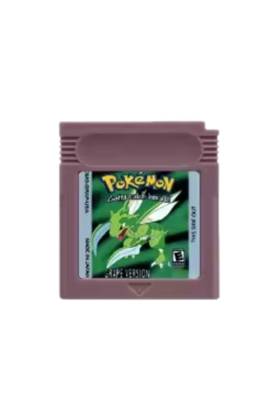 BANDAI بطاقة لعبة بوكيمون GBC إصدار Grape، ألوان بريزم أحمر أزرق كريستالي ذهب...