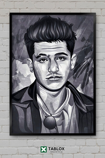 tablomaxtbx Charlie Puth Εικονογράφηση τραγουδιστή, πλαίσιο ποπ μουσικής, δια...