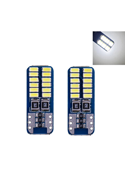 Choice 20 pcs white 10/20/50PCS Car Interior Bulb W5W T10 LED Canbus Error Fr...