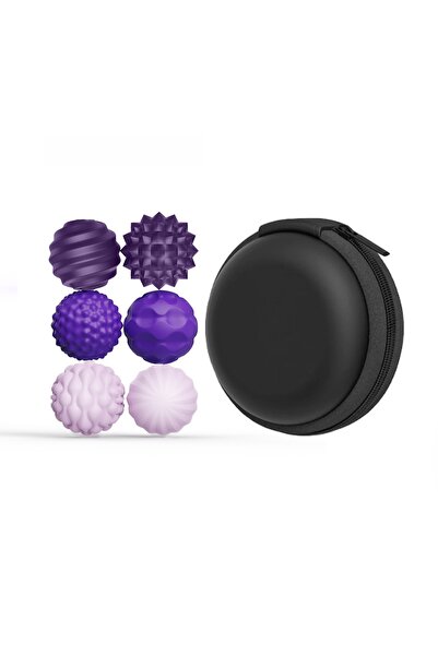 Choice Purple - 6pcs Upgraded Second Magnetic Balls EDC Relief Toys Fidgeting...