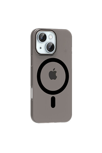 iPhone 13/14 PC Blank Magsafe Kapak - Siyah Telefon Kılıfı
