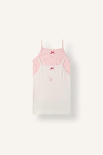 DeFacto Thin Straps Bowknot 2-Pack Undershirt Girls (26 Au)