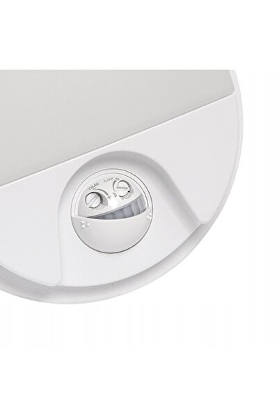 Struhm Plafonieră rotundă LED cu senzor de mișcare Alb IP54 1020lm 4100K, 03794