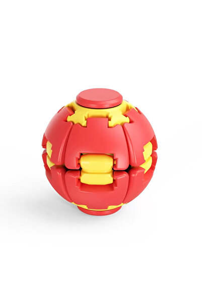 Choice red New Fingertip Rotating Ball 3D Printing Stress Relieving Ball Pres...