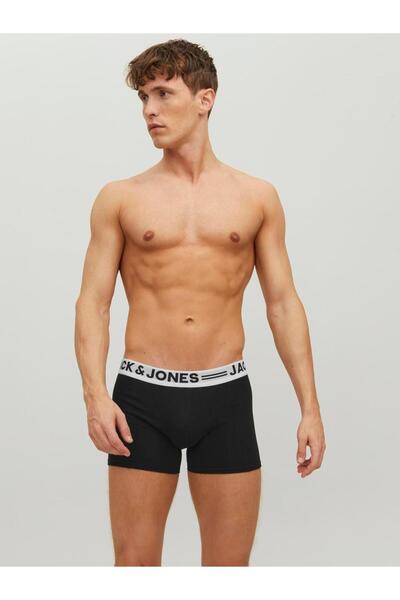Jack & Jones Erkek 3'lü Boxer Paketi - Sense