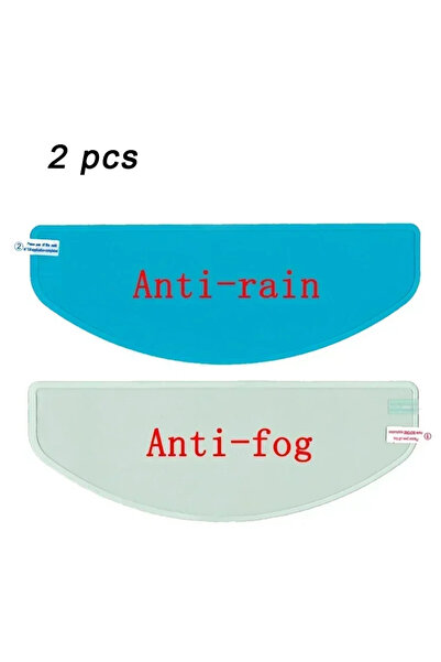 Choice rainproof anti-fog 1 1/4PCS Motorcycle Helmet Clear Patch Film Anti-Fo...