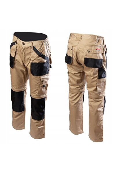Brixton Pantaloni cu picioare detașabile bej 32