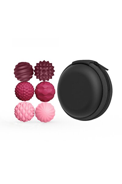 Choice Red - 6pcs Upgraded Second Magnetic Balls EDC Relief Toys Fidgeting An...