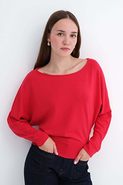 Addax Kayak Neck Sweatshirt S4412
