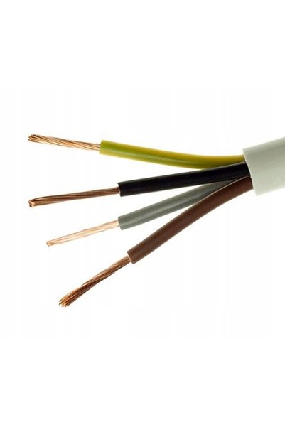 Elektrokabel Turek Cablu pentru clădire de apartamente OMY 4x0,75 300V - 25m