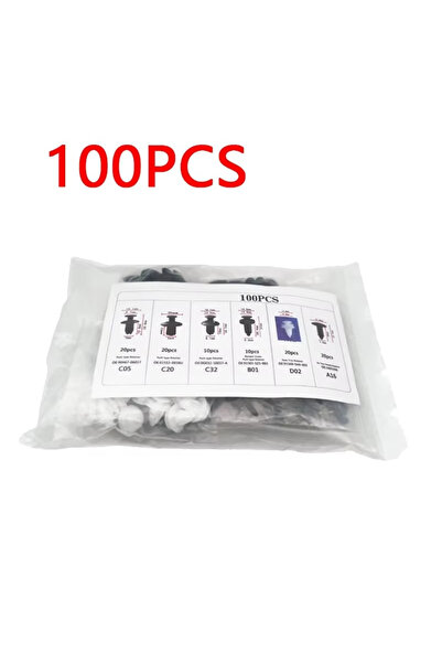 Choice 100PCs 100pcs Auto Car Door Trim Panel Retainer Clips Fender Push Rive...