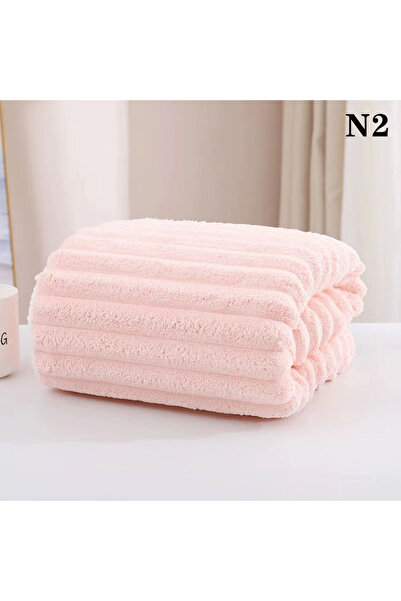 Choice pink Household Wrap Bath Towel Soft Thickened Absorbent Sports Towel B...