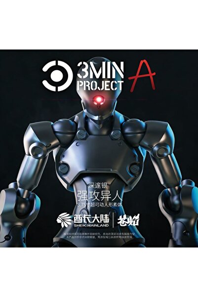 Choice Deep Silver SHEIK MAINLAND 1pc No Box 3MIN PROJECT A 3.75 inch Assault...