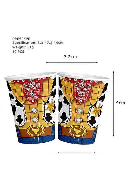 Hasbro cup-10pcs-1 Toy Inspire Game Story Birthday Party Decoration Tableclot...