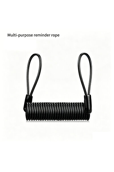 Choice Reminder Rope Motorcycle Alarm Disc Lock Anti Theft 110dB Waterproof M...
