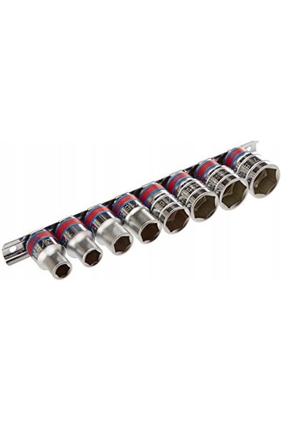 King Tony Set de piulițe 1/2'' 8 buc. SCURT 6-ANGULAR. CALOWE 3/8'' - 7/8'', ...