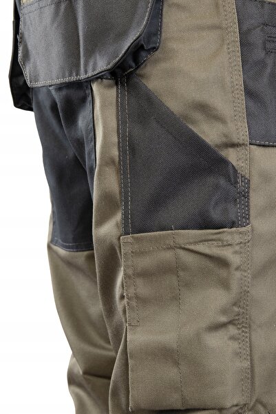 Brixton Pantaloni salopetă practici kaki r.29