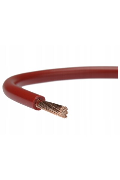 Elektrokabel Turek Cablu LgY flexibil 4 750V roșu (H07V-K)-10m