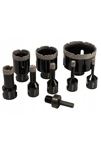 NO BRAND Set de carote diamantate 6-68mm pentru piatră și plăci ceramice