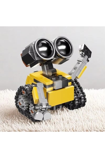 BANDAI WALL.E 217 WALL.E EVE مجموعة نموذج تجميع روبوت الأجزاء الصغيرة، مجسم ش...