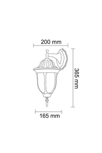 Polux Aplică de perete exterioară FLORENCIA patină basement 1xE27 IP43 Goldlux