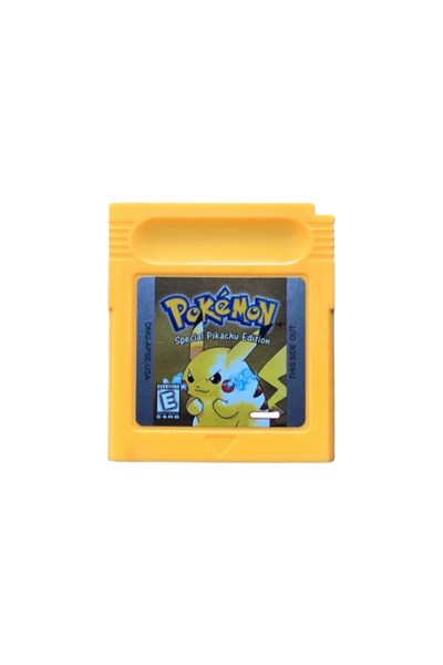 BANDAI بطاقة لعبة بوكيمون GBC أمريكية صفراء، إصدارات بريزم أحمر أزرق كريستال ...