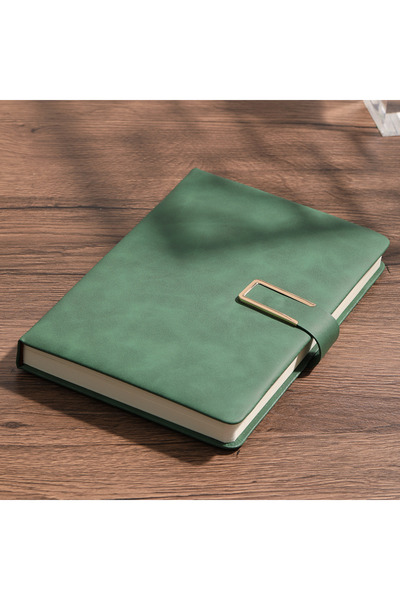 Choice A5 Green Custom Soft-Cover Vintage A5 Leather Notebook – Perfect Compa...