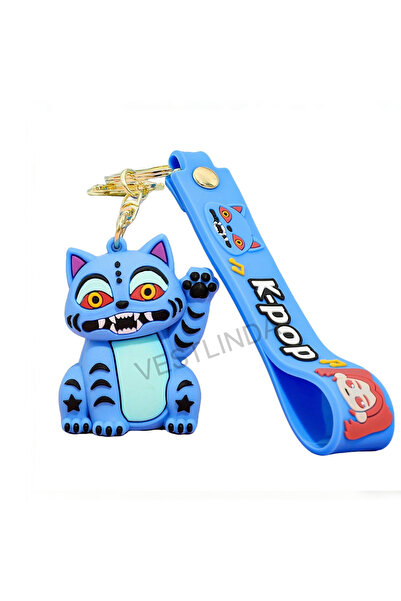 Hasbro 1Pcs 5 Hot-selling KPop Demon Hunter Series Keychain 3D Stereo Doll So...