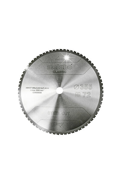 Metabo FIERĂSTRĂU CU DISC STEEL CUT CLASSIC 355x25,4 Z72 628669000