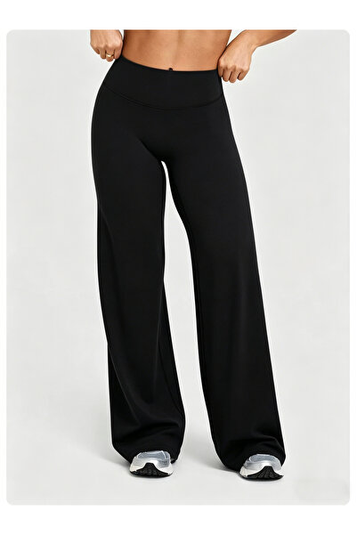 Choice M black Women's Soft Straight Leg Sports Pants Breathable Lightweight ...