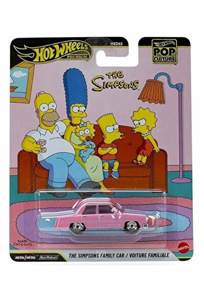 HOT WHEELS The Simpsons Family Car Pop Culture Premium Oyuncak Araba
