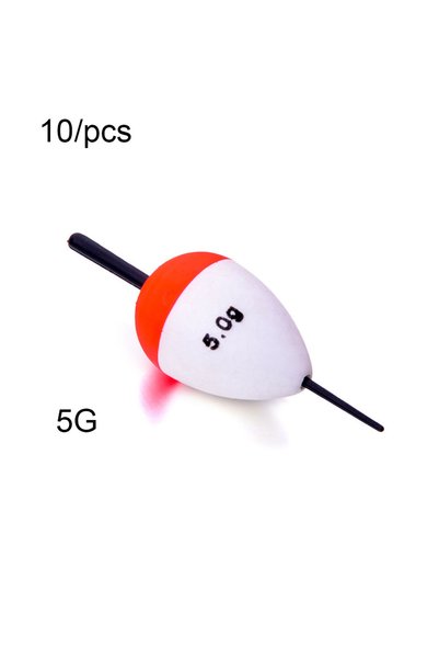 Choice 5G 10Pcs Fishing Float Foam Fish Floats Drift Big Belly Drifts Long Ca...