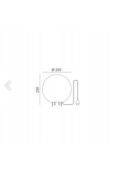 Kobi GARDEN BALL S glob luminos de grădină diametru 25cm IP65