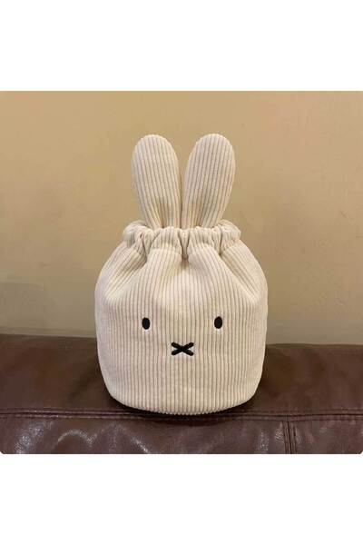 Choice Miffy Miffy Kawaii Corduroy Bundle Pocket Cute Portable Large Capacity...