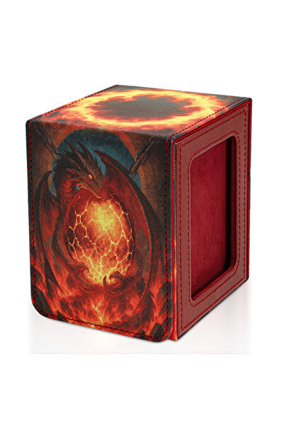 Choice V101TY-HYLD Card Deck Box for Pattern Print Cards with Display Window,...