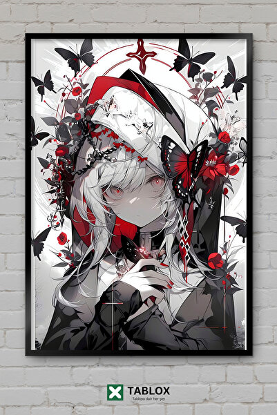 tablomaxtbx Butterfly Fantasia Αφίσα Τέχνης Φαντασίας με Πεταλούδες, Διακοσμη...