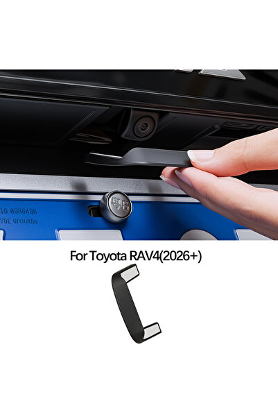 Choice rear camera For Toyota RAV4 2026-2028 Camera Rain Shade Cover ABS Blac...