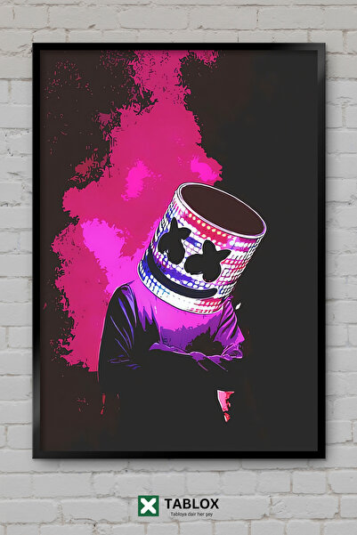 tablomaxtbx Marshmello Christopher Comstock Dj Ηλεκτρονική Μουσική Διακοσμητι...
