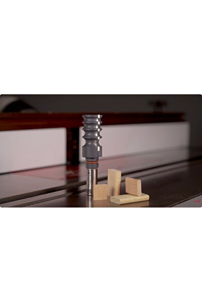 NO BRAND Freză de router pentru lemn 1/2 " pentru canturi tip Domino 10, 12, ...